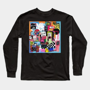 Let Me Flee POpart Long Sleeve T-Shirt